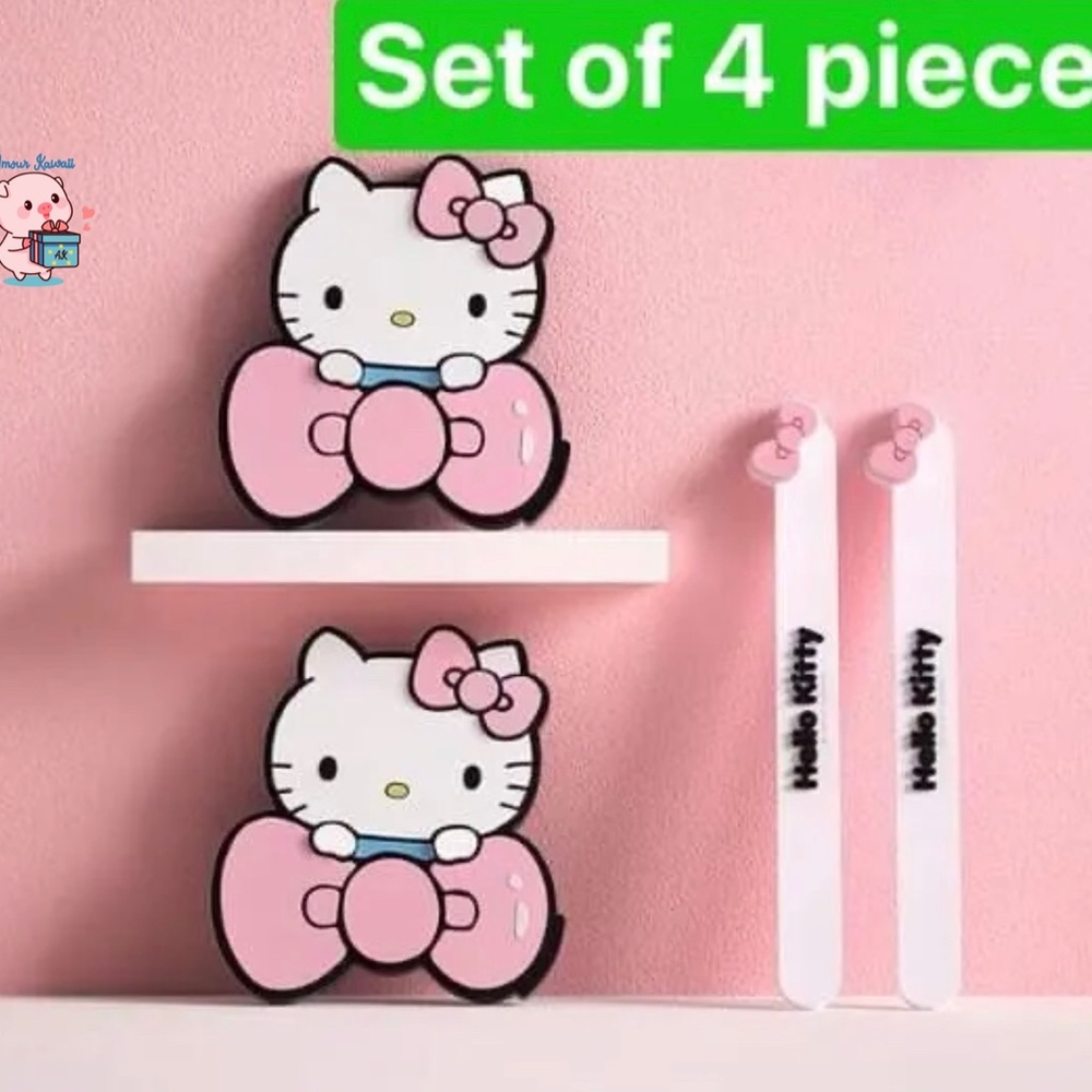 Sanrio Hello Kitty car sticker decorations set 4
